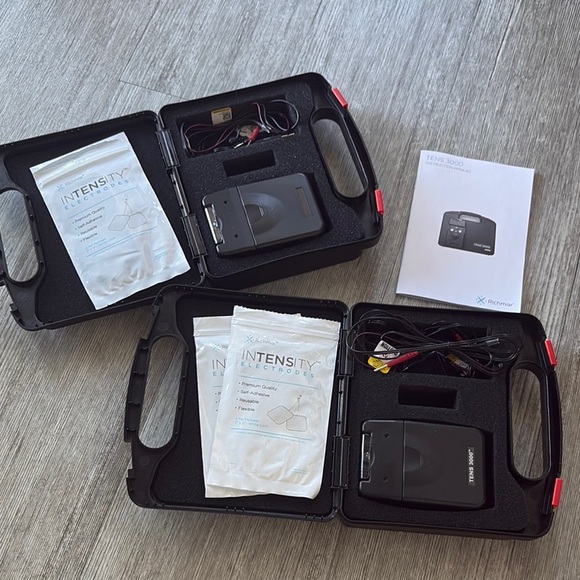 TENS Unit with instructions and electrodes for relief of joints and muscles - Picture 1 of 8